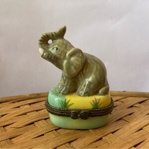 Elephant Trinket Box